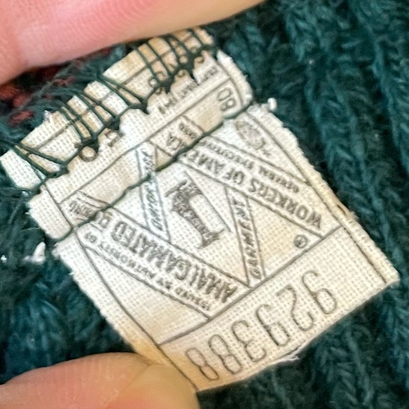 Vintage Plaid Bomber Jacket Fox Knapp Cropped Lumberjack Cabincore Retro 60s 70s - Picture 12 of 12